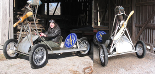 Illustration for article titled Is there anything cooler than a car with a giant propeller?